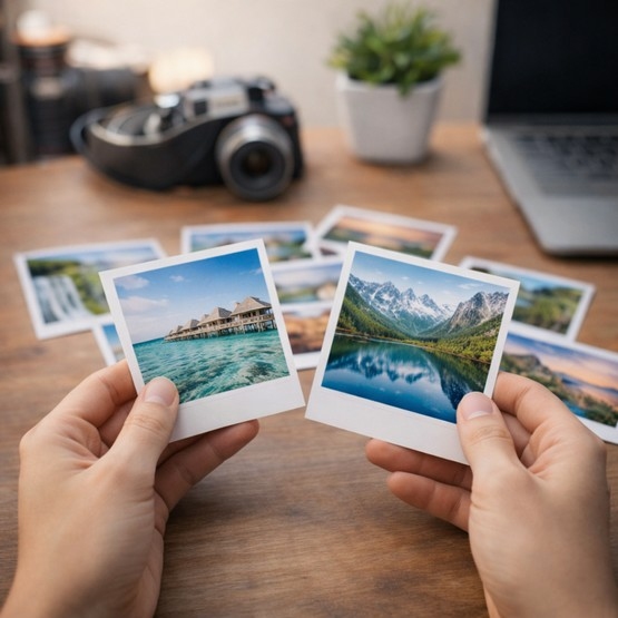 Печать фото Polaroid